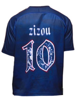 France Légendes maillot d'antan Zizou 10  rétro bleu homme 2025-2026
